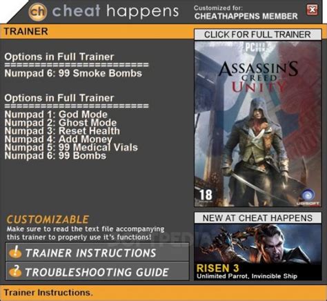 assassins creed unity trainer|assassin's creed unity trainer download.